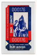 Admit One Ticket - 0176