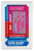 Admit One Ticket - 0802