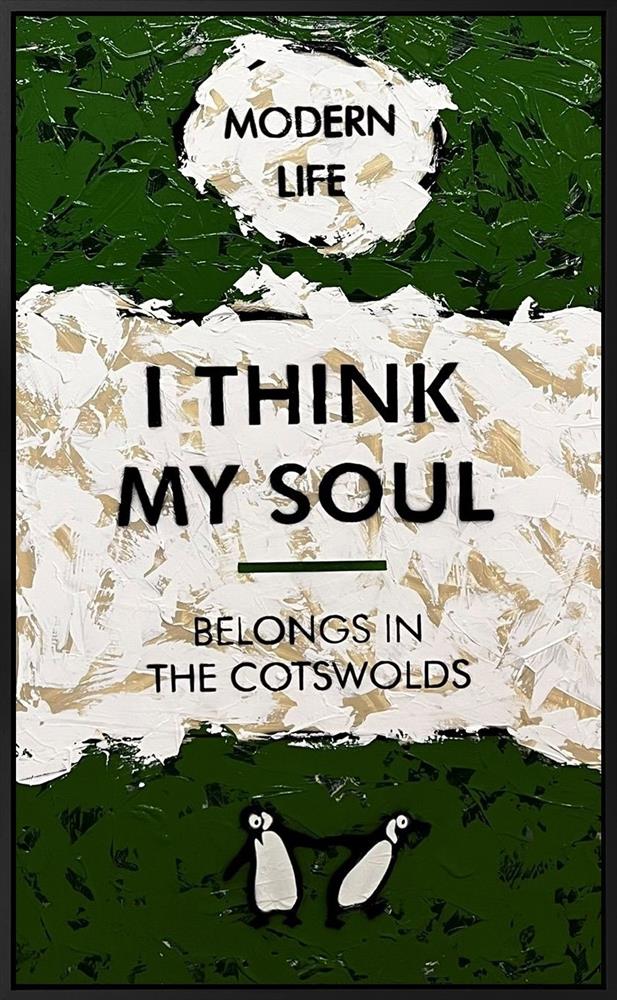 Belongs In The Cotswold - XL Canvas