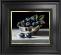 Blueberries And Silver Bowl