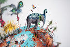 MOUNTAIN OG ELEPHANT OCEAN JORDIN I - ART PRINT By Kristjana S Williams