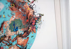 MOUNTAIN OG ELEPHANT OCEAN JORDIN I - ART PRINT By Kristjana S Williams
