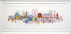 World in the Clouds Skyline by Kristjana S Williams