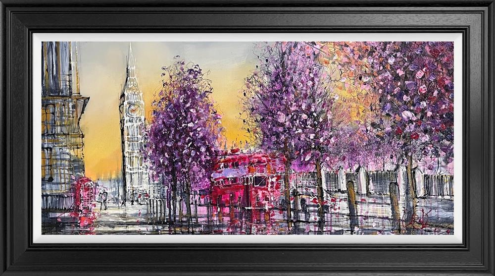 City In Sunrise -  by Nigel Cooke