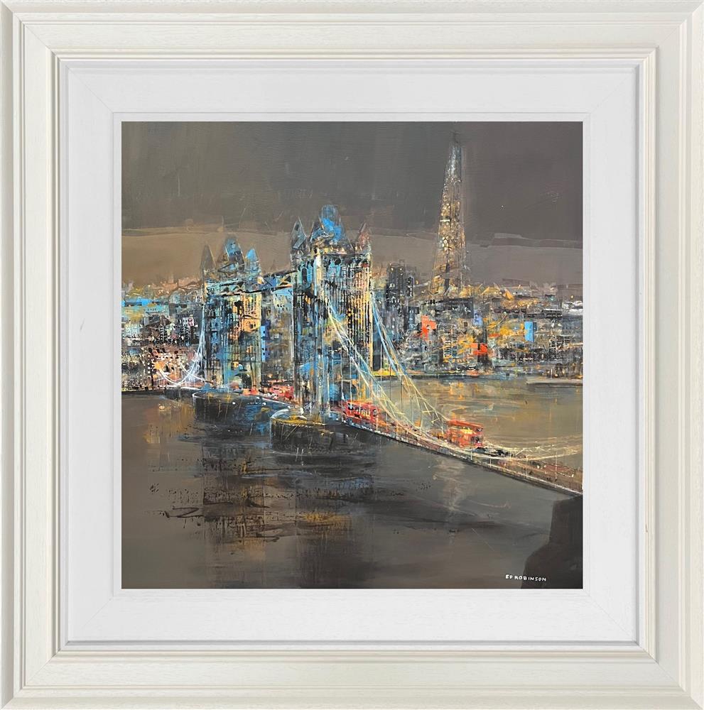 Crossing The Thames At Tower Bridge