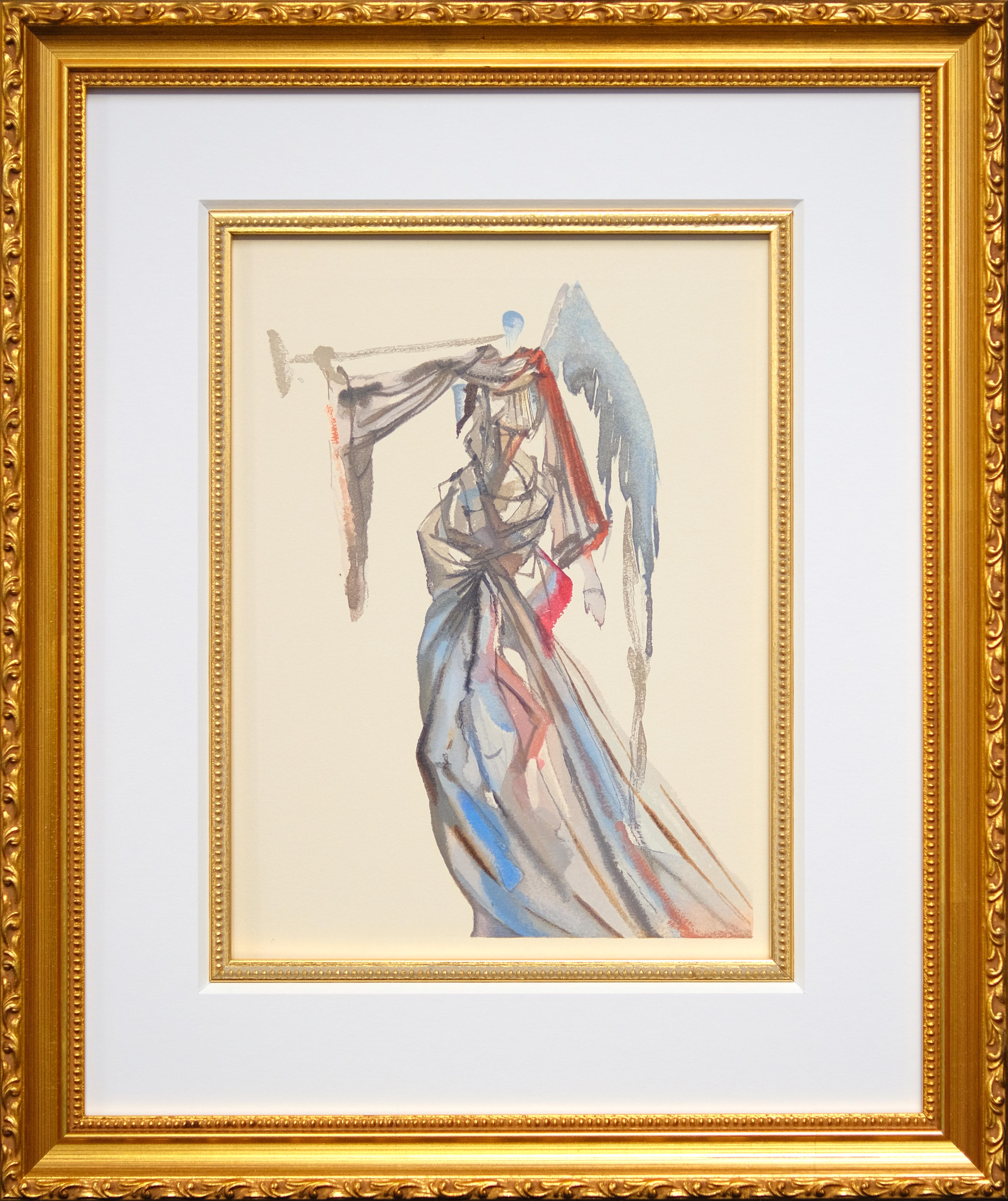 SALVADOR DALÍ THE ANGEL OF THE SUN (PARADISE: CANTO 10), 1960-64