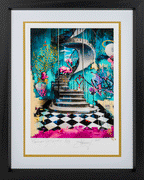 Flamingo On Spiral Limited Edition by Tommy Fiendish