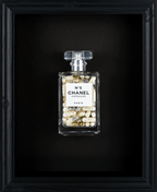 Chanel No.5 Capsules - (Black Frame / Cream Pills) by Emma Gibbons