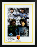 Tony Coton Watford FC Signed Photo Framed
