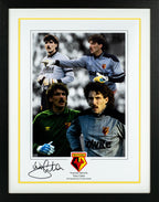 Tony Coton Watford FC Signed Photo Framed