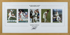 Jeff Thomson Signed Montage Display
