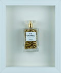 Chanel No.5 Capsules - (White Frame / Gold Pills) by Emma Gibbons