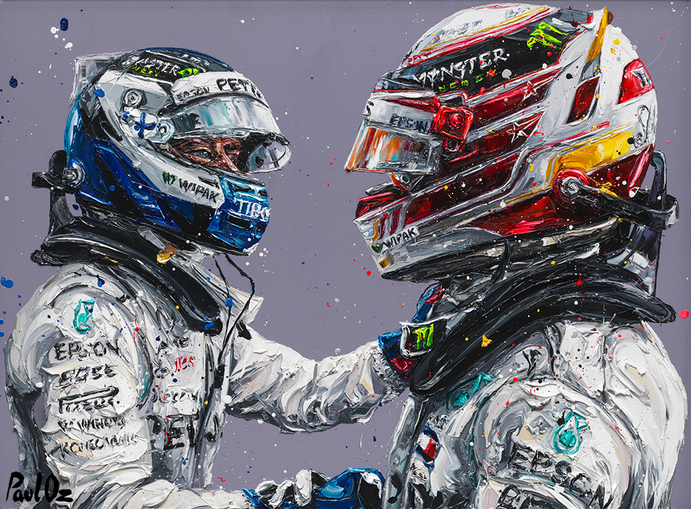 Hamilton & Bottas by Paul Oz (FORMULA 1 & MOTORSPORT)