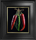 Hanging Mixed Chillies