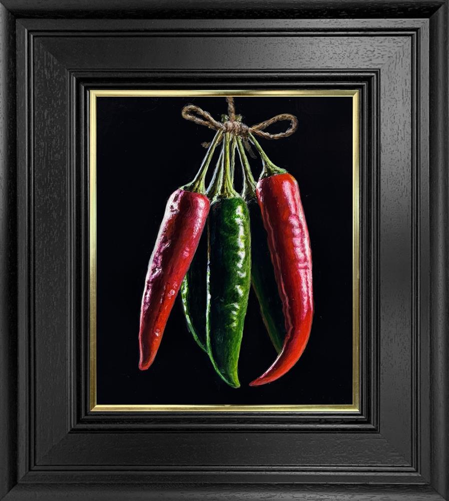 Hanging Mixed Chillies