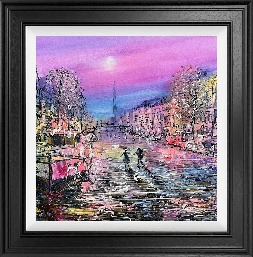Ice Skating In The Dam