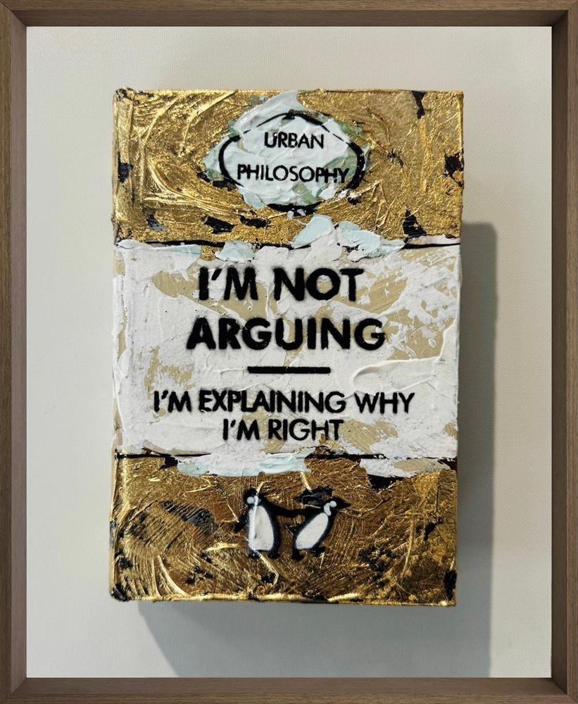 I'm Not Arguing - Gold Leaf - Mini Storybook