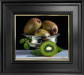 Kiwi In Silver Bowl