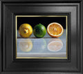 Lemon, Lime And Half Cut Orange
