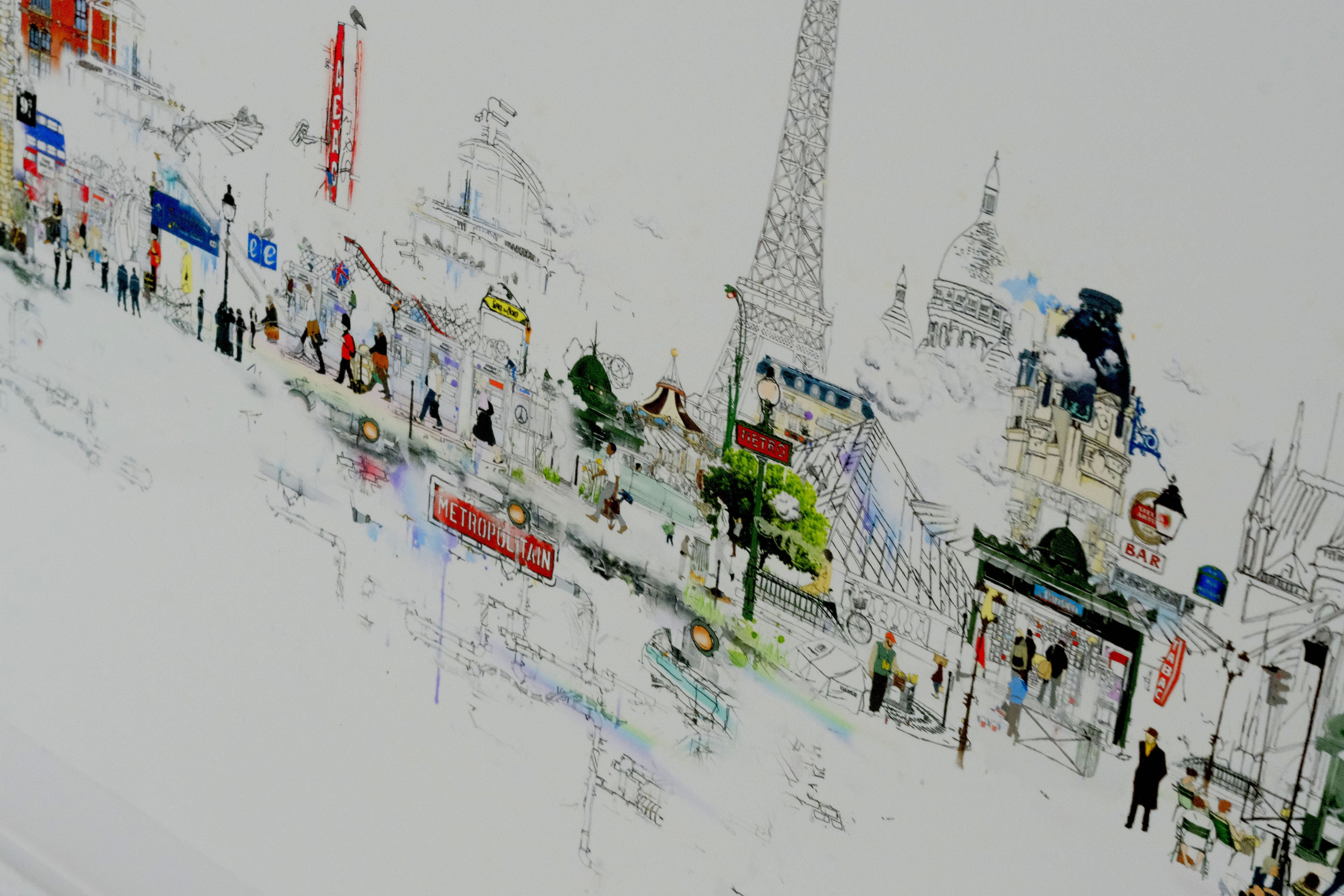 London to Paris on the Eurostar 2020 by Laura Jordan