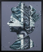 Monochrome Queen Jack by Paul Oz