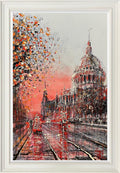 London's Glowing Light-  by Nigel Cooke