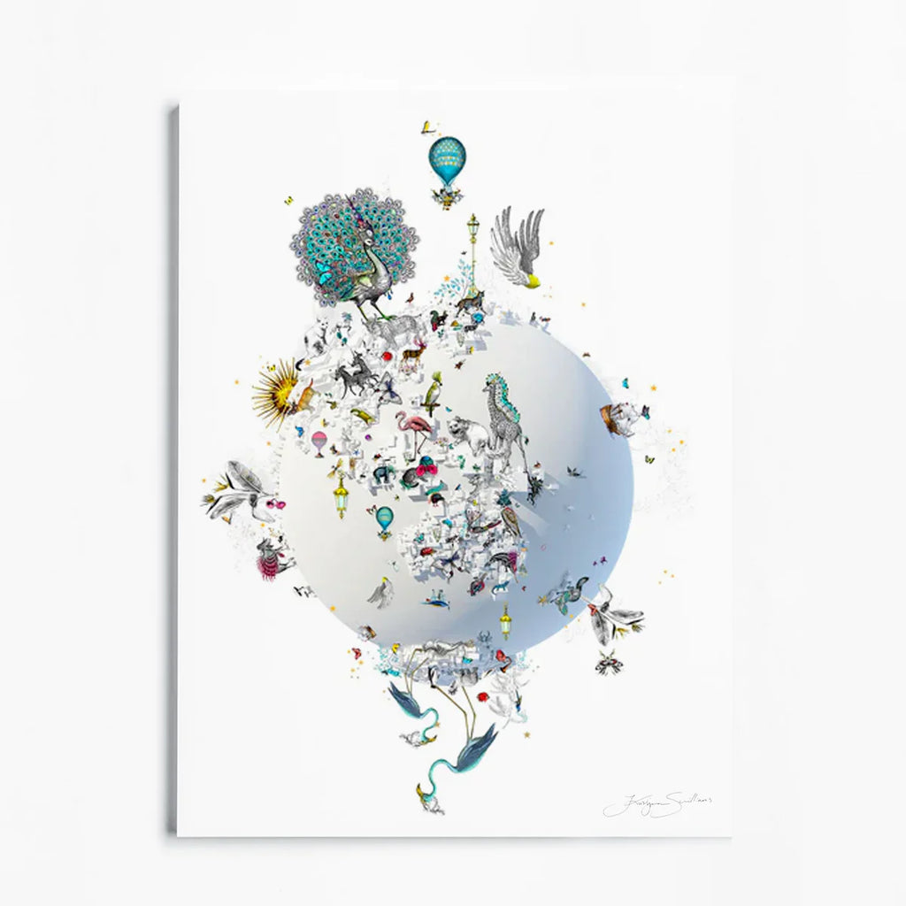 HERA HNOTTUR- Art Print by Kristjana S Williams