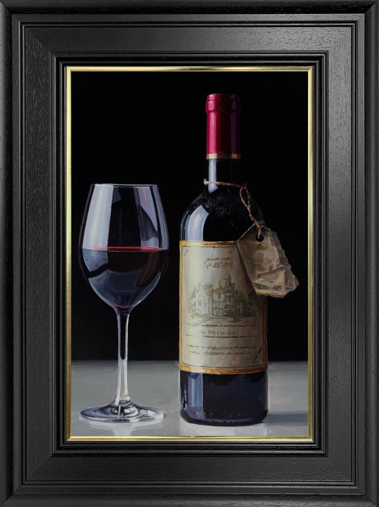 Red Wine And Bottle