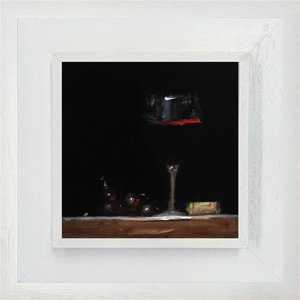 Red Wine And Grapes