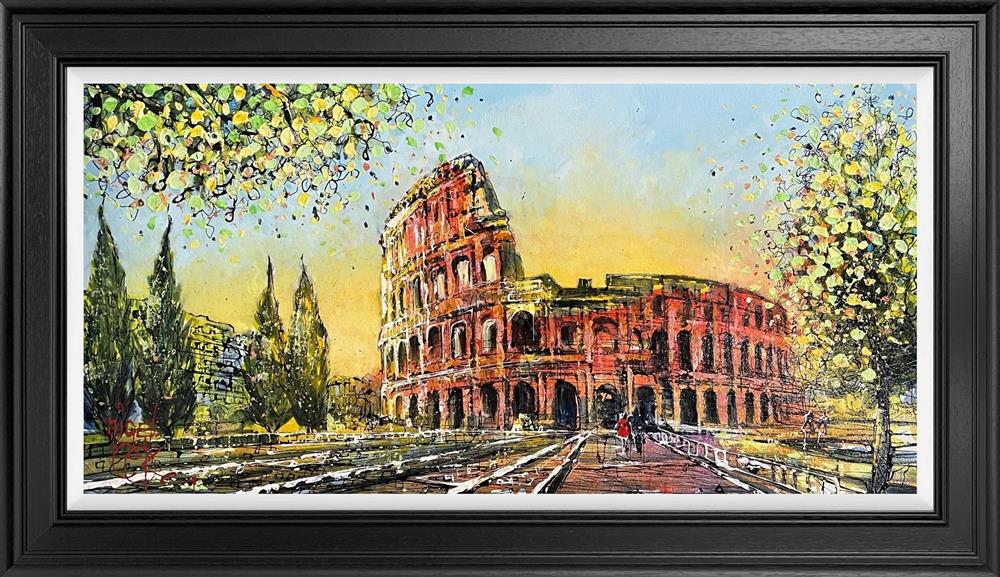 Rome's Evening Glow