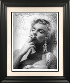 Smoking Gun Marilyn (Black and White) Limited Edition by JJ Adams
