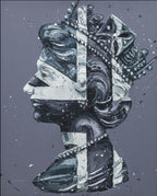 Monochrome Queen Jack by Paul Oz