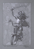 Fly Swift Wind, Fly Original Sketch Limited Edition by Craig Davison