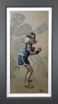 Game On Hand Embellished Canvas by Craig Davison