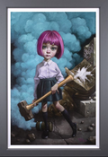 Oh, I Don't Know About Art, But I Know What I Like Embellished Canvas by Craig Davison