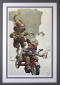 Keep Absolutely Still, He Vision is Based On Movement Limited Edition by Craig Davison
