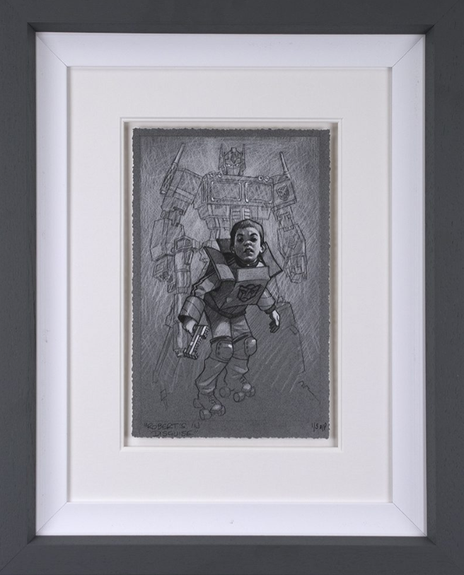 Robert's In Disguise Original Sketch Limited Edition by Craig Davison