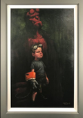 Hell Yeah Hand Embellished Canvas by Craig Davison
