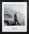 Sean Connery, 007 Signed Whitecard Framed Display