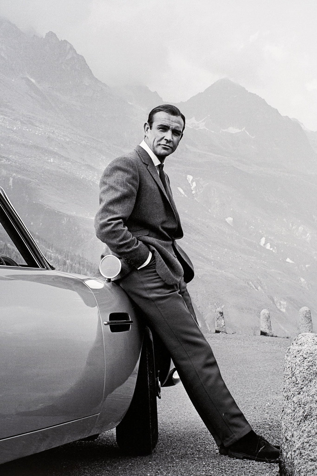 Sean Connery, 007 Signed Whitecard Framed Display