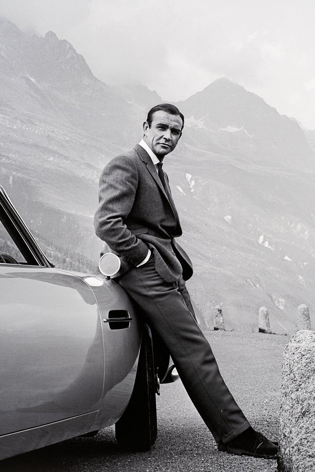 Sean Connery, 007 Signed Whitecard Framed Display