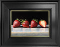 Strawberries On Marble