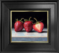 Strawberries On Marble