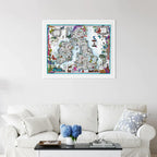 TAERA BRETLAND - BLAEU BRITISH ISLES by Kristjana Williams