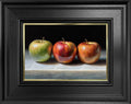 Three Apples On Marble