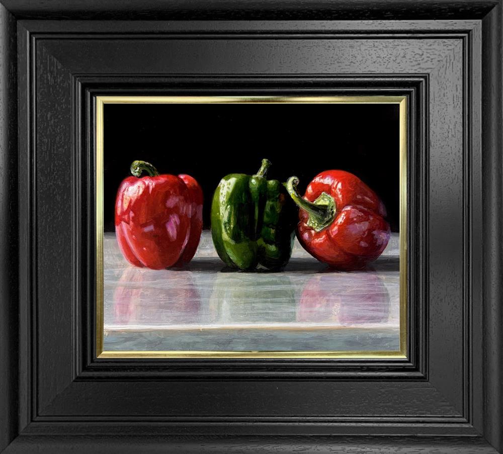 Three Scotch Bonnet Chillies