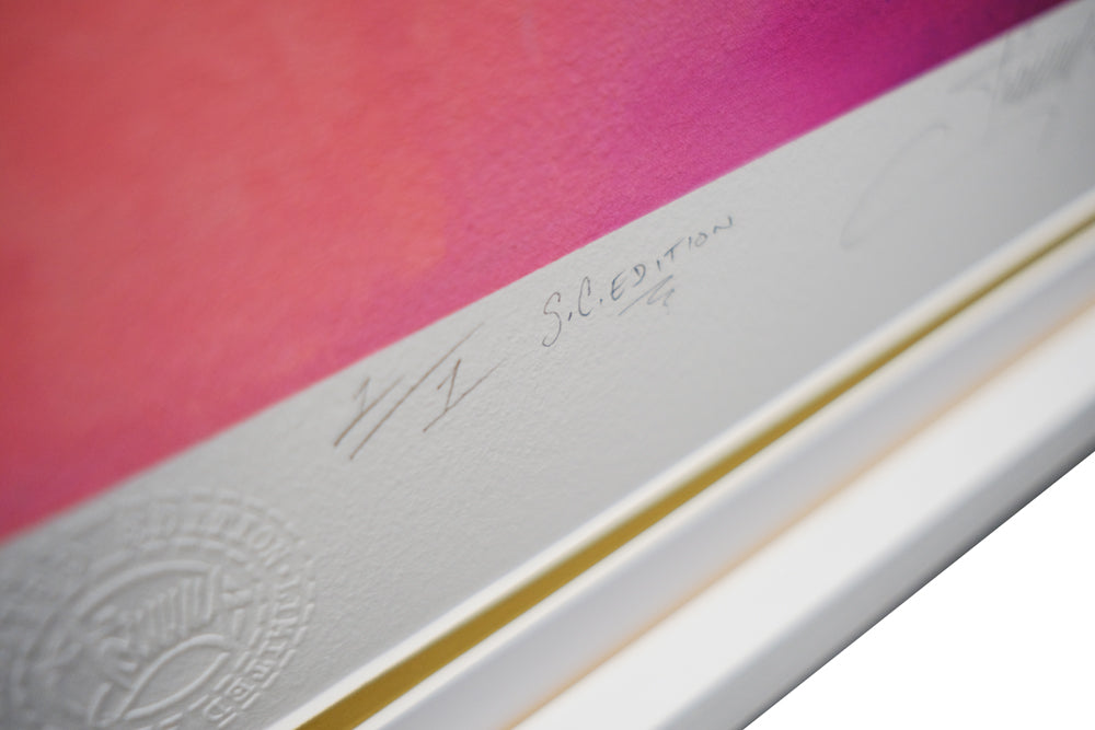 Flamingo and Orb Limited Edition by Tommy Fiendish