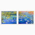 Where The Lilies Play - Diptych