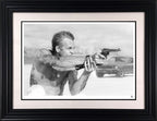 Bullitt From A Gun B&W by JJ Adams