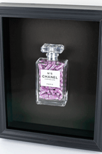 Chanel No.5 Capsules - (Black Frame / Purple Pills) by Emma Gibbons